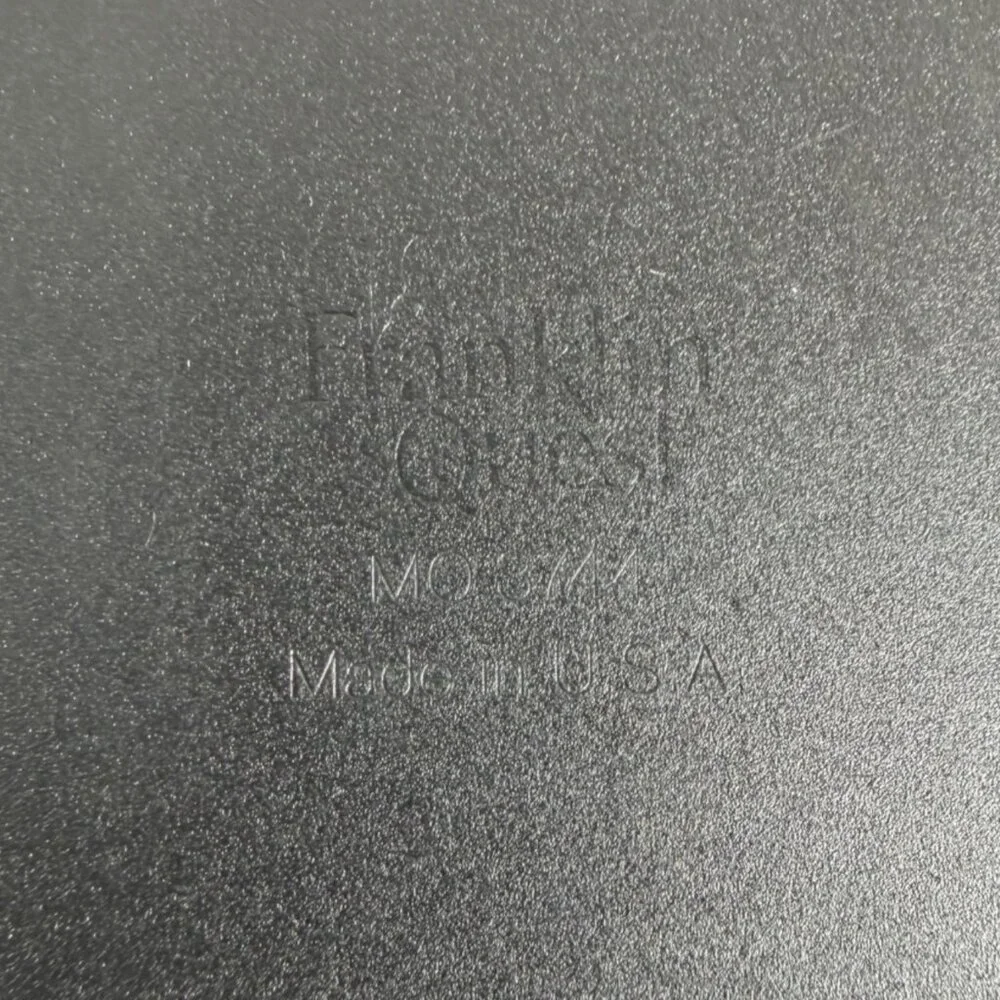 Vintage Franklin Quest Covey Classic Black Leather Large 7 Ring Zip Binder